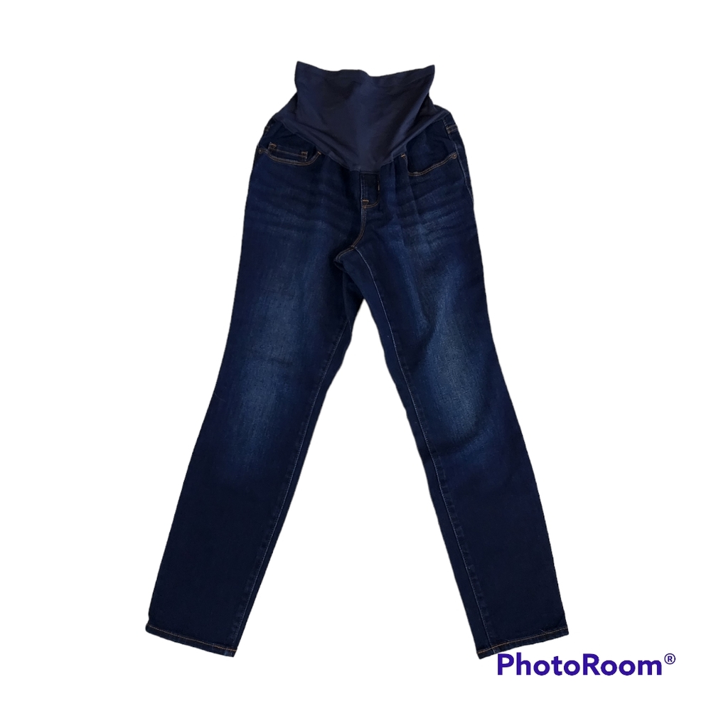 Full panel skinny jeans size Maternity 6 short